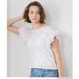 ［White］ | フリルトップス  | coca