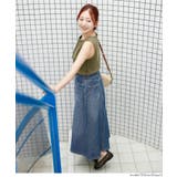【SUMMER DENIM】サマーデニムフレアスカート | coca | 詳細画像8