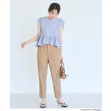 3Dサマーテーパードパンツ【伊藤千晃様着用】 | coca | 詳細画像19 