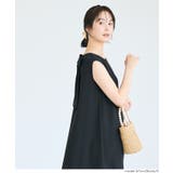 【イージーケア】バックリボンノースリーブワンピース【伊藤千晃様着用】 | coca | 詳細画像14 