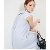 【イージーケア】バックリボンノースリーブワンピース【伊藤千晃様着用】 | coca | 詳細画像9 