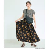 シアサッカー総柄パネルスカート レディース | coca | 詳細画像11 