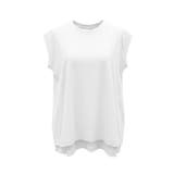 バックギャザーロールアップスリーブTシャツ | coca | 詳細画像2