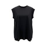 バックギャザーロールアップスリーブTシャツ | coca | 詳細画像3