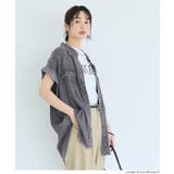 とろみデニムロールアップスリーブシャツ | coca | 詳細画像11