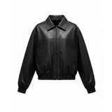 フェイクレザージャケット レディース | coca | 詳細画像3