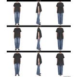 後ろギャザー切替Tシャツ | coca | 詳細画像12