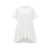後ろギャザー切替Tシャツ | coca | 詳細画像18