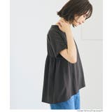 後ろギャザー切替Tシャツ | coca | 詳細画像2