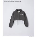 ハーフジップトップス＆タンクトップ 2点セット | coca | 詳細画像3 