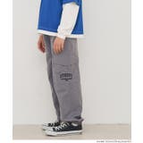 ［Gray］ | 刺繍パラシュートパンツ | coca