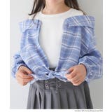 ドッキング肩あきチェックシャツ キッズ | coca | 詳細画像13 