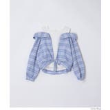 ドッキング肩あきチェックシャツ キッズ | coca | 詳細画像15 