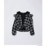 ドッキング肩あきチェックシャツ キッズ | coca | 詳細画像16 