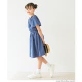デニムハートバックルワンピース キッズ | coca | 詳細画像3