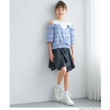 ドッキング肩あきチェックシャツ | coca | 詳細画像2 