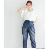 【SUMMER DENIM】サマーデニムハイウエストパンツ | coca | 詳細画像11