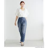 【SUMMER DENIM】サマーデニムハイウエストパンツ | coca | 詳細画像6
