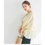 シアーフレアスリーブブラウス | coca | 詳細画像12 