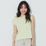 接触冷感コンパクトTシャツ | coca | 詳細画像1