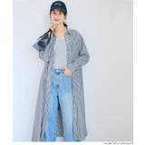 ストライプボリュームシャツワンピース | coca | 詳細画像10