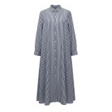 ストライプボリュームシャツワンピース | coca | 詳細画像2