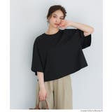[Black] | ラグランワイドTシャツ | coca