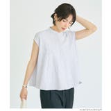 [White] | 【速乾・イージーケア】サッカータックフレアブラウス | coca