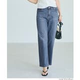 【SUMMER DENIM】ストレッチサマーデニムワイドパンツ | coca | 詳細画像13