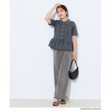 【接触冷感・防シワ】3Dサマーワイドパンツ【伊藤千晃様着用】 | coca | 詳細画像14 