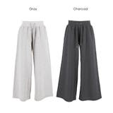 裏毛スウェットワイドパンツ レディース裏毛スウェットワイドパンツ レディース | coca | 詳細画像22
