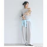 裏毛スウェットワイドパンツ レディース裏毛スウェットワイドパンツ レディース | coca | 詳細画像8