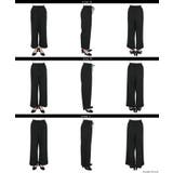 楽ちんなのにきれい見え カットジョーゼットイージーパンツ | coca | 詳細画像16 