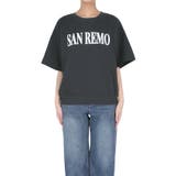 カジュアルに映える、ロゴデザインがポイントのミニ裏毛半袖トップス | coca | 詳細画像6 