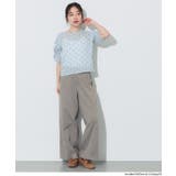 シアードットで華やぐ 袖シャーリングTOPS | coca | 詳細画像18 