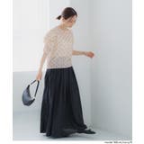シアードットで華やぐ 袖シャーリングTOPS | coca | 詳細画像7 