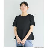 カットジョーゼットペプラムブラウス | coca | 詳細画像10 