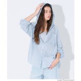 シアーフーディーブラウス | coca | 詳細画像18 