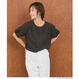 表面感 パフスリーブブラウス | coca | 詳細画像4 