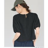 表面感 パフスリーブブラウス | coca | 詳細画像10 