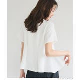 表面感 半袖タックブラウス | coca | 詳細画像5 