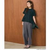 ウエストベルトワイドパンツ【西山茉希様着用】 | coca | 詳細画像14 