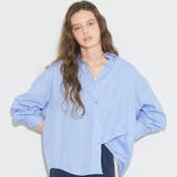 [Blue] | オーバーサイズシャツ | coca
