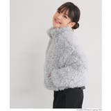 親子お揃いフェイクファーショートジャケット(26-260134201-14) | coca | 詳細画像12
