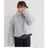 親子お揃いフェイクファーショートジャケット(26-260134201-14) | coca | 詳細画像13