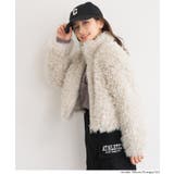 親子お揃いフェイクファーショートジャケット(26-260134201-14) | coca | 詳細画像4