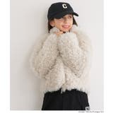 親子お揃いフェイクファーショートジャケット(26-260134201-14) | coca | 詳細画像6
