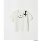 肩あきレースアップTシャツ | coca | 詳細画像2