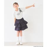 肩あきレースアップTシャツ | coca | 詳細画像9