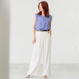 ワイドスラックスパンツ【伊藤千晃様着用】 | coca | 詳細画像1